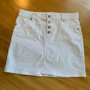 WONDER NATION - White Denim Skirt - XXL/2XG (18)
